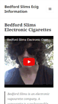 Mobile Screenshot of bedfordslims.ecigs.com